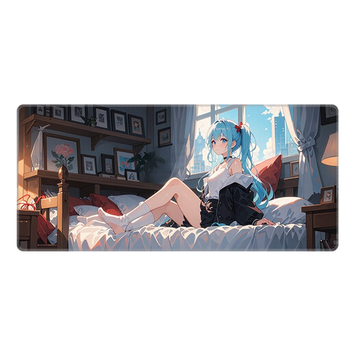 Fun 2d Mouse Pad Super Barge Boy Animation Em-Sports Game Desktop Desktop Mat Compute Compunity Computer Mat Mat Antiplip Настраиваемая универсальная высокая ценность с утолщенным краем блокировки 13799 Она у окна 600 мм*300 мм*2 мм