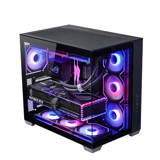 ASUS Ryzen R7 9800X3D ASUS ROG family bucket 5070TI host 5080 graphics card 7800X3D game e-sports live broadcast AIDIY assembly machine computer complete machine R7 9800X3D+RTX5070TI | Six
