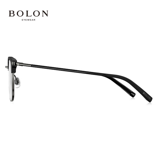 BOLON TYRANNOSAURUS Cadre de lunettes de nouveau produit Myopia Firies de sourcils Business Cadre Half-Frame Verres polyvalentes Men BJ6205 B10