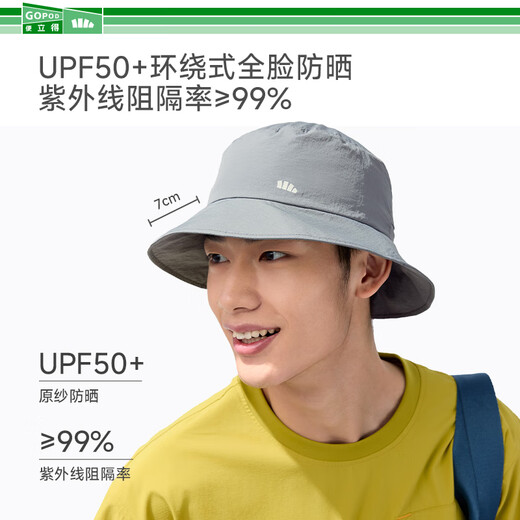 
Beneunder lightweight and portable storage fisherman hat sun protection hat sun hat women mountaineering hat sun hat men GP739 orange