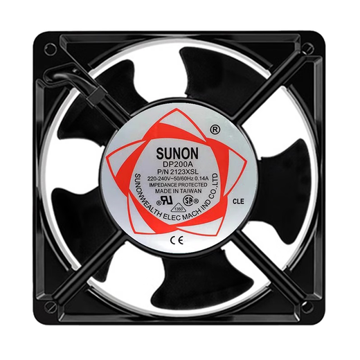 SUNON AC 220V axial flow fan electrical box cabinet industrial exhaust cooling fan