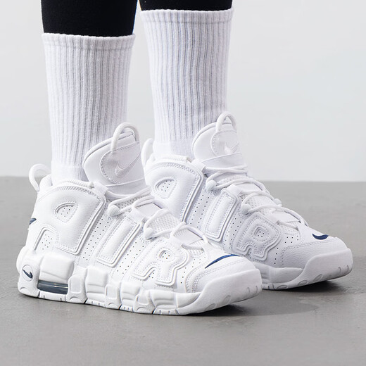 耐克（NIKE）女鞋新款运动鞋皮蓬AIR MORE UPTEMPO缓震训练休闲鞋 DH9719-100 40