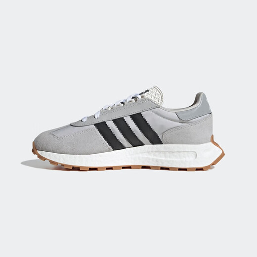 阿迪达斯 （adidas）官网官方三叶草Retropy E5男鞋女鞋轻便减震慢跑鞋休闲运动鞋 GV9227/灰色/黑 38