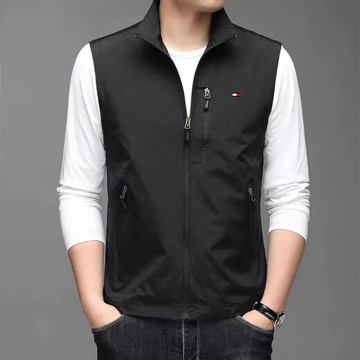 Tommy Jeans 2025 Nouveau gilet de veste de veste de veste de veste de veste de veste de gilet de pêche extérieure
