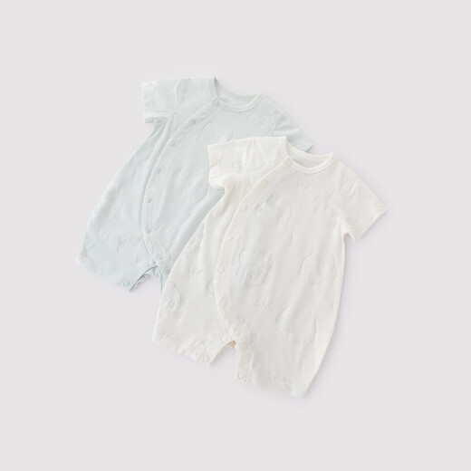 Bali pig newborn baby clothes summer new style new style newborn short-sleeved thin style Ha-shirt crawling suit summer baby jumpsuit new Dailan 73cm