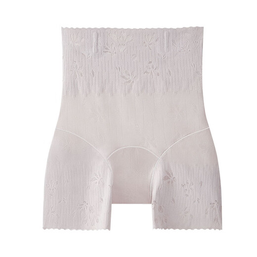 Catman cheongsam special high-waist tummy control pants to lift buttocks and shape the waist to tighten the tummy without leaving any trace thin safety leggings summer milk white M suitable for 80-100Jin Jin is equal to 0.5 kg