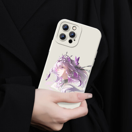瑞桓柏遐蝶手机壳苹果16华为mate70崩坏星穹铁道iPhone15promax崩铁60星铁小米14游戏周边OPPO二次元vivo GUU9227遐蝶-磨砂天使眼-黑 华为Mate60