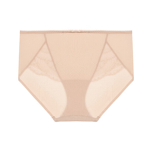 Sous-vêtements Aimei sous-vêtements pour femmes printemps et en été coton de coton Botch Coucle de dentelle sexy boxer mi-jumelé AM23A701 M