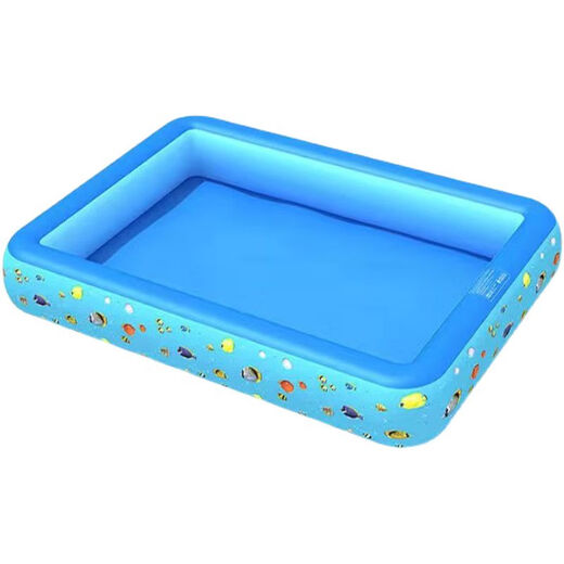 Children's fishing pond magnetic toy set square park stall fishing pool shopping mall inflatable fish pond 3 meters standard package