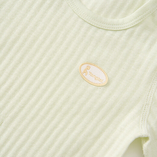 Tongtai (TONGTAI) baby bag fart clothes summer pure cotton baby jumpsuit clothes rompers thin pajamas green 59cm