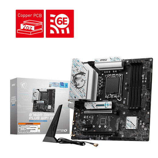 微星 B760 Z790 主板 搭 英特尔 i5 主板CPU套装 板u套装 B760M GAMING PLUS WIFI D4 i5 14600KF