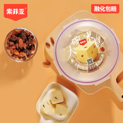 Sofia Rum Grape Jasmine Rose Long Melon Large Bowl Sorbet Ice Cream 450g*2