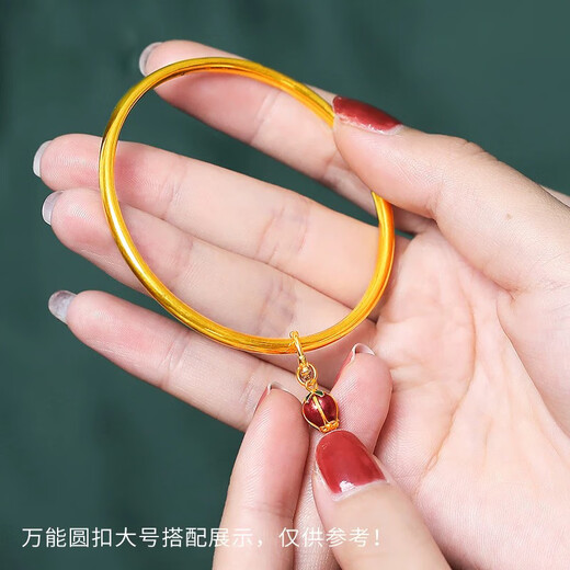 Kechu gold color buckle 18k gold plated bracelet necklace pendant buckle diy hand jewelry connecting buckle head accessories accessories women round buckle