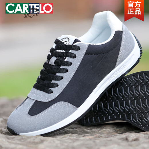 Zapatos para hombres de cartelo primavera Nuevos zapatos casuales transpirables y a prueba de olores de moda de moda y versátiles de lienzo para hombres sin deslizamiento para hombres AW9906 Azul 42 Tamaño pequeño/tamaño único
