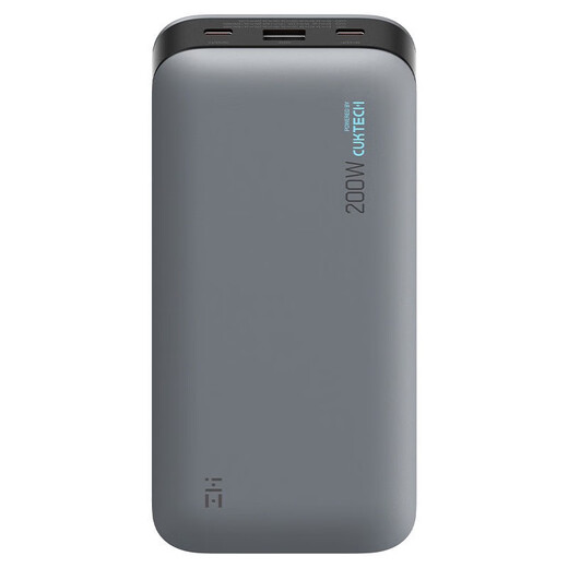 ZMI20 Мобильный питание 200 Вт Банк быстрого зарядки подходит для xiaomi Black Shark Apple Samsung Mobile Phone Notebbook Iron Grey № 20 английская версия Power Bank QB826G 25000MAH