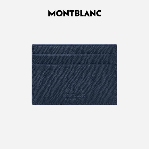 
Montblanc MONTBLANC Craftsmanship Series 5cc Card Pack Card Clip 131727 Ink Blue Men's Gift