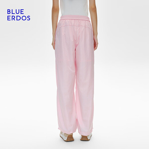 
BLUE ERDOS sunscreen pants for women 25 spring and summer new casual drawstring ties sporty style work pants for women B255M1048 Sakura Powder M (165)