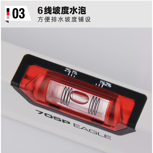 KAPRO Israel Cape Road level high-precision aluminum alloy thickened multi-functional shock-proof slope measurement 705-40cm2 level bubble