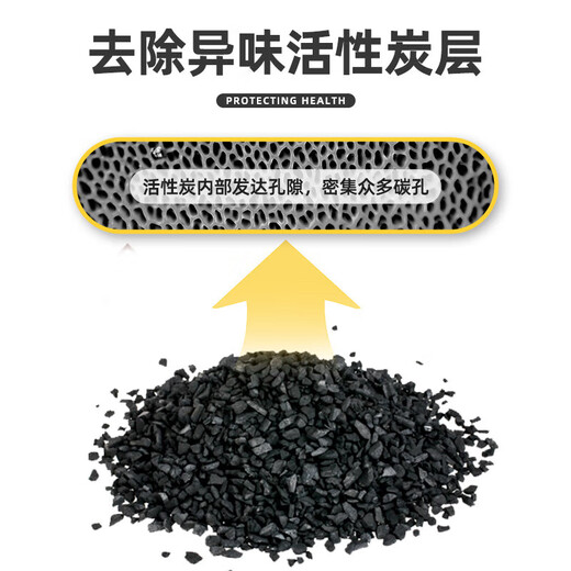 职安康口罩成人kn95kn95呼吸阀口罩防尘口罩工业粉尘焊工打磨活性炭口 H761V 活性碳(海绵条)头带KN95口罩 灰色 60个装