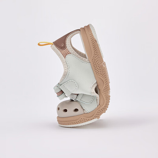 DAVE&BELLA children's mesh sandals summer non-slip boys toddler shoes children's casual shoes fashionable baby boy shoes khaki ready stock 26