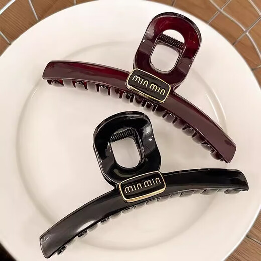 美发工具抓夹秋冬发抓夹女高级感鲨鱼夹后脑勺盘发夹气质头饰 热卖3件套