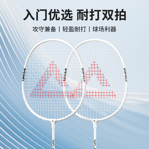匹克羽毛球球拍对拍套装儿童小学生6-13岁12专业超轻耐打成人青少年