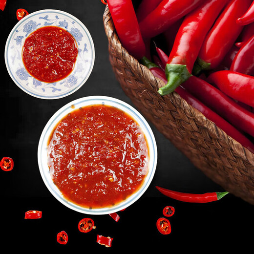Shuangmiao Heiße Sauce Knoblauchsauce 738G Inner Mongolia Bameng Hetao Chili Sauce Barbecue -Gewürztesauce -Knoblauchsauce frische heiße Sauce 30 Packs*5 Beutel (30 Gramm Schnittlauch)