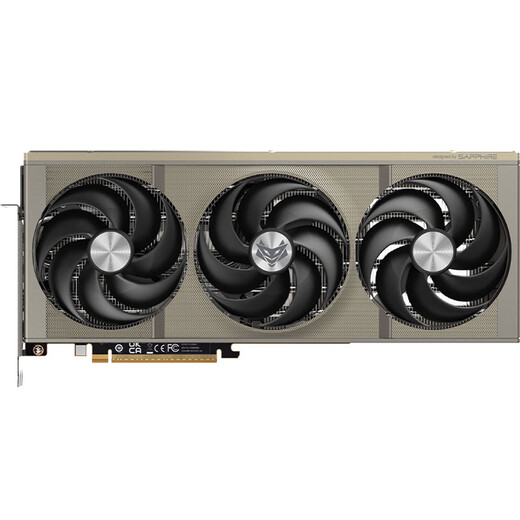 Sapphire AMD Radeon RX 9070 XT 16GB GDDR6 NITRO+ Nitrogen deepseek AI intelligent rendering e-sports gaming desktop independent graphics card