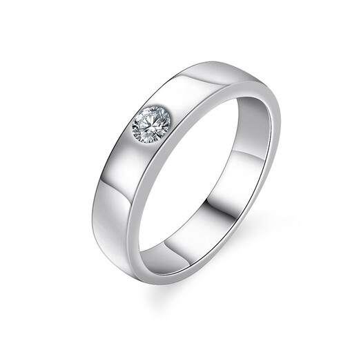 DR. DARLING Diamond Ring Men's Moissanite Ring Proposal Wedding Ring Ring Birthday New Year's Gift for Boyfriend Default Open Opening, Closed Opening Needs to Provide Size