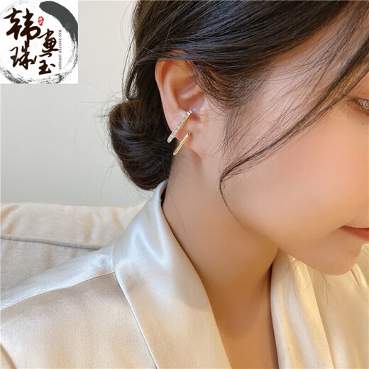 Rine d'oreille XCL Wang Ziwen Design Maules d'oreilles géométriques 2022 Nouvelles boucles d'oreilles de Niche de luxe légères à la mode