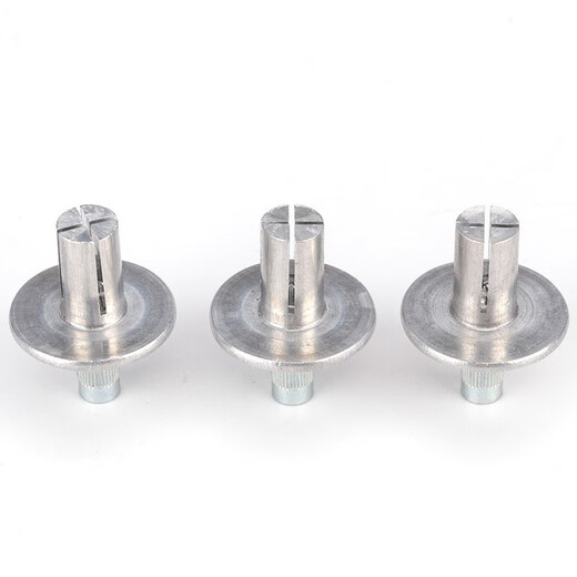 Jingxuan core rivets blossom expansion screws stainless steel rod round head percussion aluminum core rivets M4M5M6M8 5*7 (all aluminum) (5 pieces)