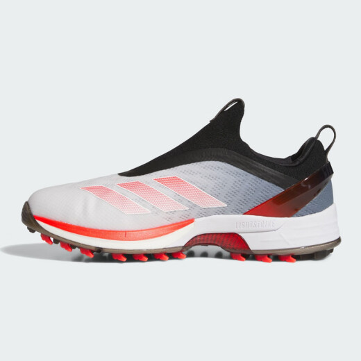 阿迪达斯 （adidas）高尔夫球鞋男士Adizero ZG BOA款舒适防滑防泼水 无钉鞋 2025新款 IH9896 白/亮红/黑色 40