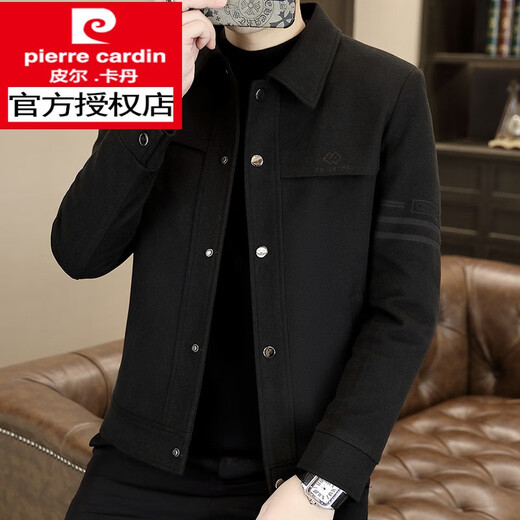 
Pierre cardin men's lapel jacket 2025 new spring and autumn work jacket light business casual jacket middle-aged and young top 826 khaki L 110-125 Jin [Jin equals 0.5 kg]