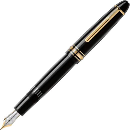 Montblanc Spot, letrero de lápiz de lápiz de lápiz de pluma de clase grande 146 Gold Tape 13660 F Pen Nib 0.5 mm 1 pieza