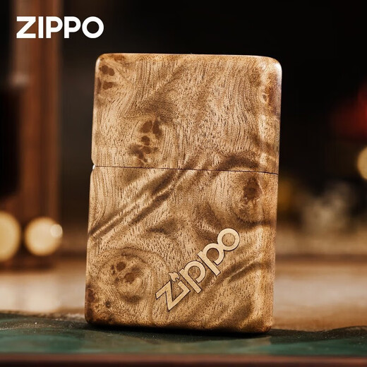 ZIPPO打火机正版礼盒装煤油防风收藏复古男士礼物 半世金樟(新机无油) DY9902TM