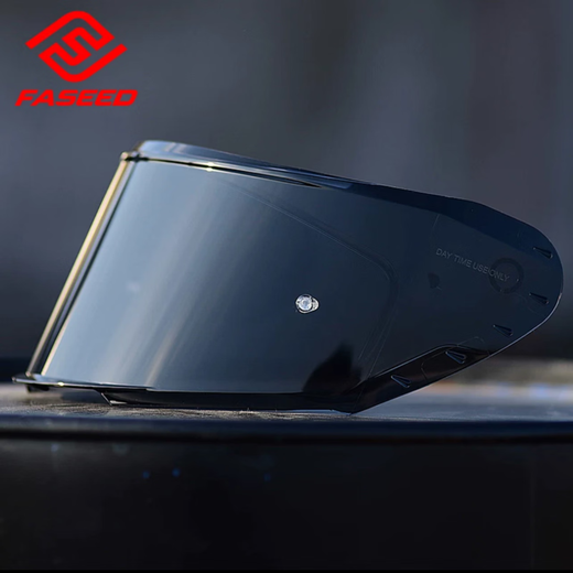 Faseed Motorradhelm FS-816/867 Vollhelm Originalobjektiv 867-Schwarz-Tee Außenlinse Keine Spezifikationen