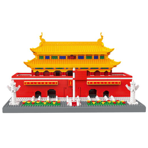 乐高乐高积木拼装玩具建筑高难度模型2024年新款男女孩同学生日礼物 【中号】3888颗+【彩灯+镊子+胶