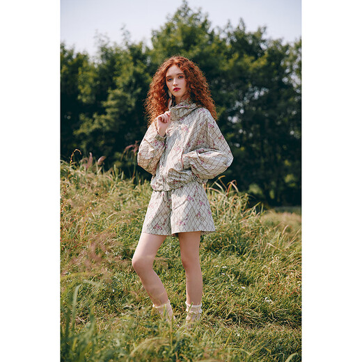 Wancaoyi 2025 spring new fashion suit H11102411 light green XS