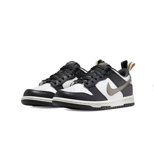 耐克（NIKE）板鞋Dunk Low 女鞋百搭低帮ins潮时尚休闲鞋滑板鞋 潮品 DH9764-001/金银logo 36.5