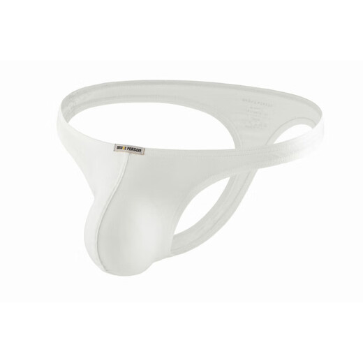 Men's multi-color single thong sexy underwear gay muscular male sexy thong sexy suit white S