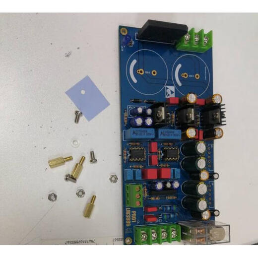 双面沉金LM3886功放板套件散件 DIY成品板细腻耐听动态感出色 成品焊接好测试OK