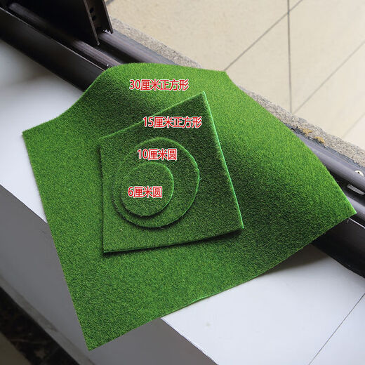 Ancient style fake lawn model desktop building green micro landscape simulation moss ecological bottle decorative bonsai grassland about 30 cm square ((measure the size you need)