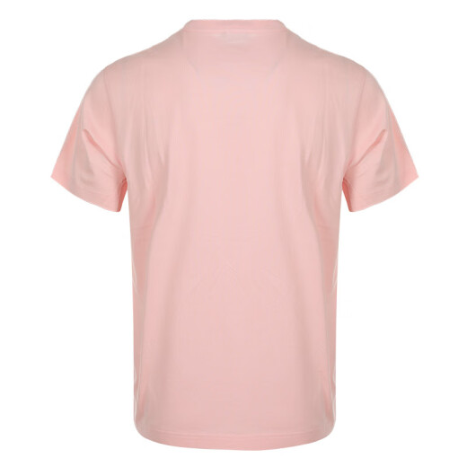 VJC 2025 Frühlings- und Sommer-Mode-Mode-Mode täglich Luxus-Luxus-Luxus-T-Shirt mit kurzem Ärmel Rundem Hals Vielseitiger Top B24BA1048 Pink Regular XL /52