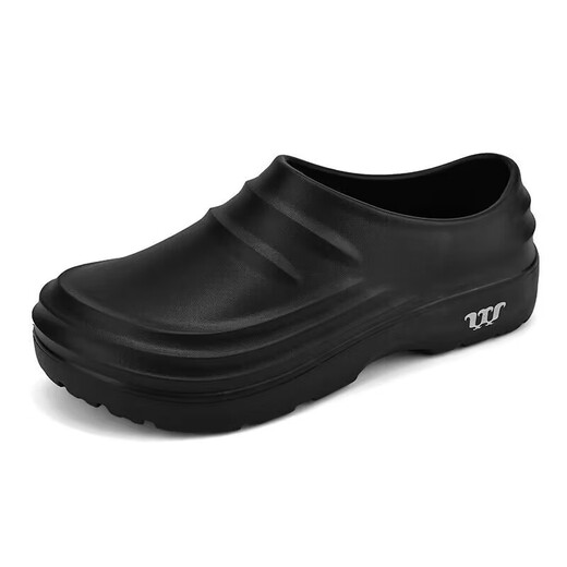 Chef shoes men's work shoes doctor hospital kitchen grinding cross-border labor protection shoes work comfortable breathable non-slip work shoes black 43
