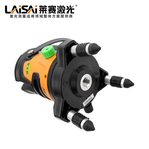 莱赛激光水平仪绿光两线LSG671SD高精度强光细线高亮平水标线仪红外线 2线红光671标配[送充电头]