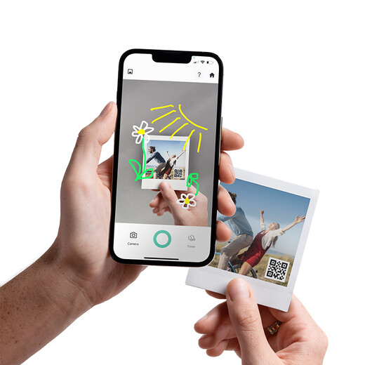 INSTAX Fuji INSTAX SQUAER Link Polaroid mobile photo printer snail green student home use