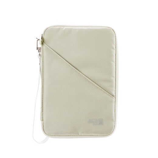 Multifunktionales ID-Paket Passclip-ID-Speicherpaket Air Ticket Clip Travel Storage Bag Card Paket Blau und Grau klein klein