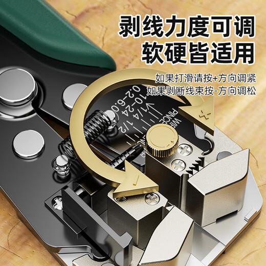 Shengda automatic wire stripping pliers multifunctional electrician special tools electrician pliers wire stripper shearing and stripping wiring skin artifact pliers