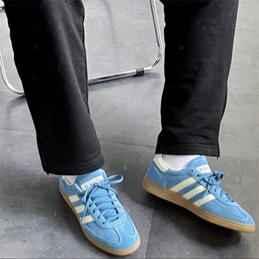 阿迪达斯三叶草休闲鞋男鞋originals Handball秋冬季德训鞋轻便复古板鞋 IG6194 42