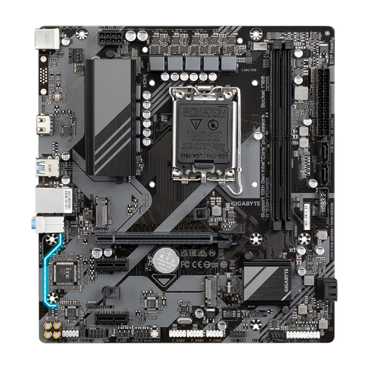 技嘉 i3 13100F/14100F/12100F盒装搭H610/B760 主板CPU套装 板u套装 B760M POWER DDR5 进阶推荐 i3 12100 4核8线程（带核显）
